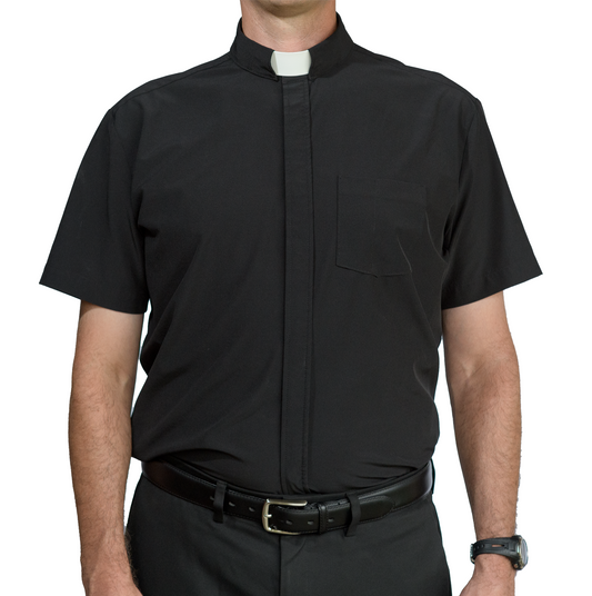 The Performance Clerical - Short Sleeve Clergy Shirt