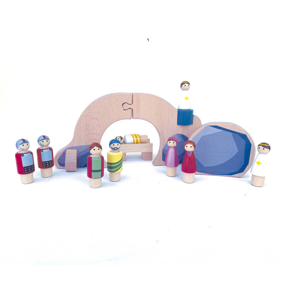 Wooden Easter Sunday Play Set