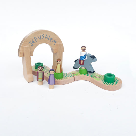 Wooden Palm Sunday Play Set