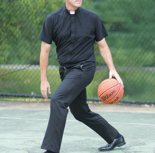 The Performance Clerical - Short Sleeve Clergy Shirt